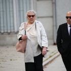 La empresaria Carmen Pano a su llegada al Tribunal Supremo