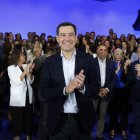 El presidente de la Junta, Juanma Moreno, este sábado en Granada