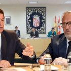 Alfonso Fernández Mañueco y Carlos Pollán
