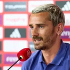 Griezmann en la rueda de prensa previa a la final