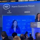 María Corina Machado en Nueva Economía Forum en Madrid, 20 de Abril 2026