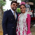 Alvaro García y Gloria Camila en la Feria de Abril.