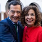 Juanma Moreno y María Jesús Montero