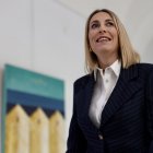 La candidata a la presidencia de la Junta de Extremadura, María Guardiola