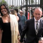 Pepín Liria y su pareja, Drágana Balde, a su llegada a La Maestranza este martes de Feria

Europa Press Reportajes / Europa Press
22/4/2026