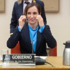 La ministra de Sanidad, Mónica García
