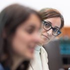 La ministra de Sanidad, Mónica García