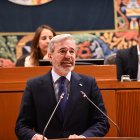 El presidente del Gobierno de Aragón en funciones, Jorge Azcón