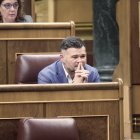 El portavoz de ERC en el Congreso, Gabriel Rufián