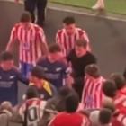 Simeone se encara con Ben White