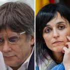 Carles Puigdemont y Sílvia Orriols