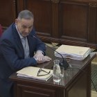 El exministro de Transportes José Luis Ábalos declara como acusado en el juicio del Tribunal Supremo por las presuntas irregularidades en la compra de mascarillas, a 4 de mayo de 2026, en Madrid (España).

REMITIDA / HANDOUT por TRIBUNAL SUPREMO
Fotografía remitida a medios de comunicación exclusivamente para ilustrar la noticia a la que hace referencia la imagen, y citando la procedencia de la imagen en la firma
04/5/2026