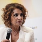 La candidata a la Presidencia de la Junta, María Jesús Montero