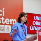 Diana Morant en el Comité Nacional del PSPV