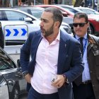 Victor de Aldama llegando al Supremo