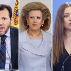 Óscar Puente , Violeta Martínez Pindado y Ester Muñoz