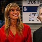 Pedro Sánchez, Begoña Gómez y Fernando Grande-Marlaska.