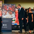 Los Reyes Felipe VI y Letizia en el 50 aniversario de El País, en el Museu Marítim.