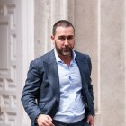 El empresario Víctor de Aldama a su salida del Tribunal Supremo.