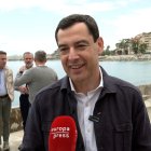 Juanma Moreno, durante la jornada de reflexión

FRANCIS JIMÉNEZ/EUROPA PRESS
16/5/2026