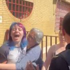 Imagen del altercado que ha denunciado Vox en Sevilla.