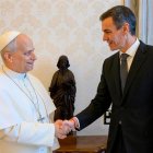 Pedro Sánchez y el Papa Leon XIV