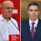 Odón Elorza y Pedro Sánchez