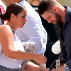 Anabel Pantoja y David Rodríguez, de nuevo en el objetivo de todas la miradas.