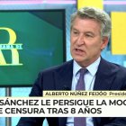 El líder del PP, Alberto Núñez Feijóo, en el programa de Ana Rosa