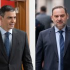 (Foto de ARCHIVO)
Pedro Sánchez y el exministro de Transportes y exsecretario de Organización del PSOE José Luis Ábalos

EPDATA
14/5/2025