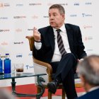 El presidente de Castilla La-Mancha, Emiliano García-Page, durante un desayuno informativo de Europa Press, en el Hotel InterContinental Madrid, a 3 de junio de 2026, en Madrid (España).

Carlos Luján / Europa Press
03/6/2026