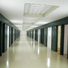 Interior de la prisión de Botafuegos.