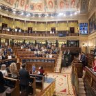 Hemiciclo durante una sesión plenaria en el Congreso de los Diputados.