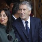 La directora de la Guardia Civil, Mercedes González, y Fernando Grande-Marlaska