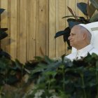 El Papa León XIV en la vigilia de oración en Madrid