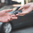 Una llave de coche
