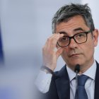El ministro de la Presidencia, Justicia y Relaciones con las Cortes, Félix Bolaños.