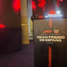 Presentación del Trofeo del Gran premio de España de Formula 1