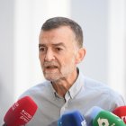 El portavoz de Por Andalucía y coordinador general de IU, Antonio Maíllo.