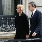 El expresidente del Gobierno, José Luis Rodríguez Zapatero, y su mujer Sonsoles Espinosa