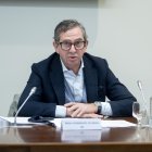 El presidente del Instituto de Estudios Económicos, Íñigo Fernández de Mesa, durante una rueda de prensa, en la sede del IEE. 
Alberto Ortega / Europa Press
18/12/2023