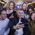 Feijóo en el acto del PP en Valencia