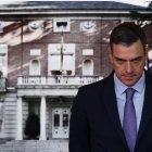 El presidente del Gobierno, Pedro Sánchez
