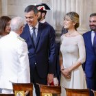 Pedro Sánchez y Begoña Gómez, en junio de 2024.
