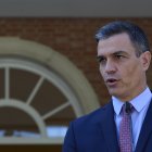 El presidente del Gobierno, Pedro Sánchez,2 de julio de 2021, en el Palacio de La Moncloa, Madrid.