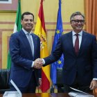 Juanma Moreno y MAnuel Gavira.