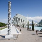 Ciudad de las Artes y las Ciencias de Valencia, uno de los lugares que más turistas atrae.
