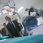 El presidente de Castilla-La Mancha, Emiliano García-Page, visitando el Hospital General Universitario de Ciudad Real