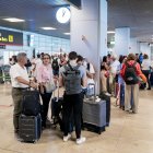 Llegada de pasajeros a la terminal 1 del aeropuerto Adolfo Suárez Madrid-Barajas.