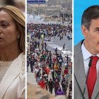 Giorgia Meloni, Ceuta y Pedro Sánchez